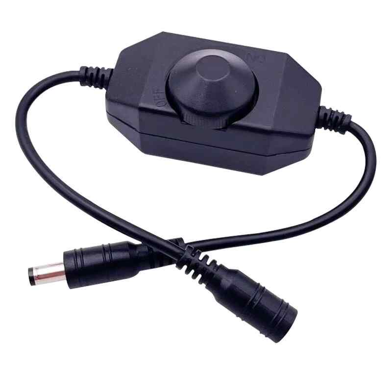 Single Color Dimming Brightness Adjustment Spiral Knob Online Switch Controller 12V