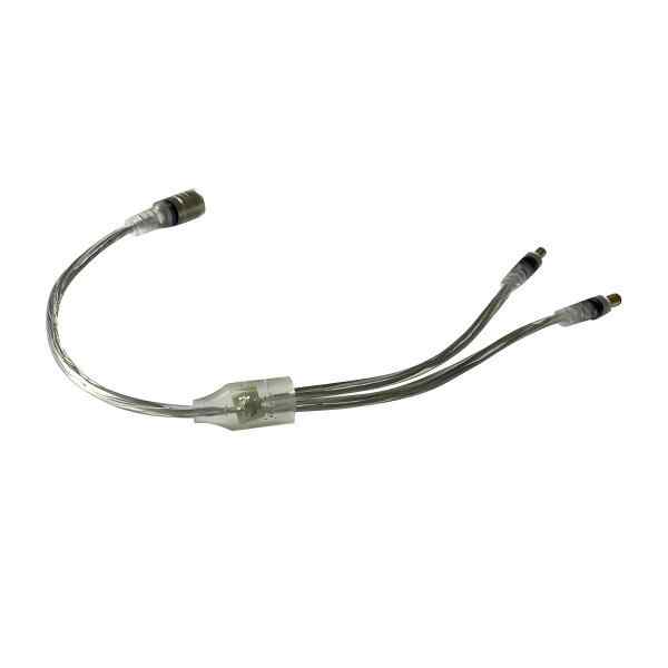 12V DC Power Jack 1 Female To 2 4 Male Spliter Wire
