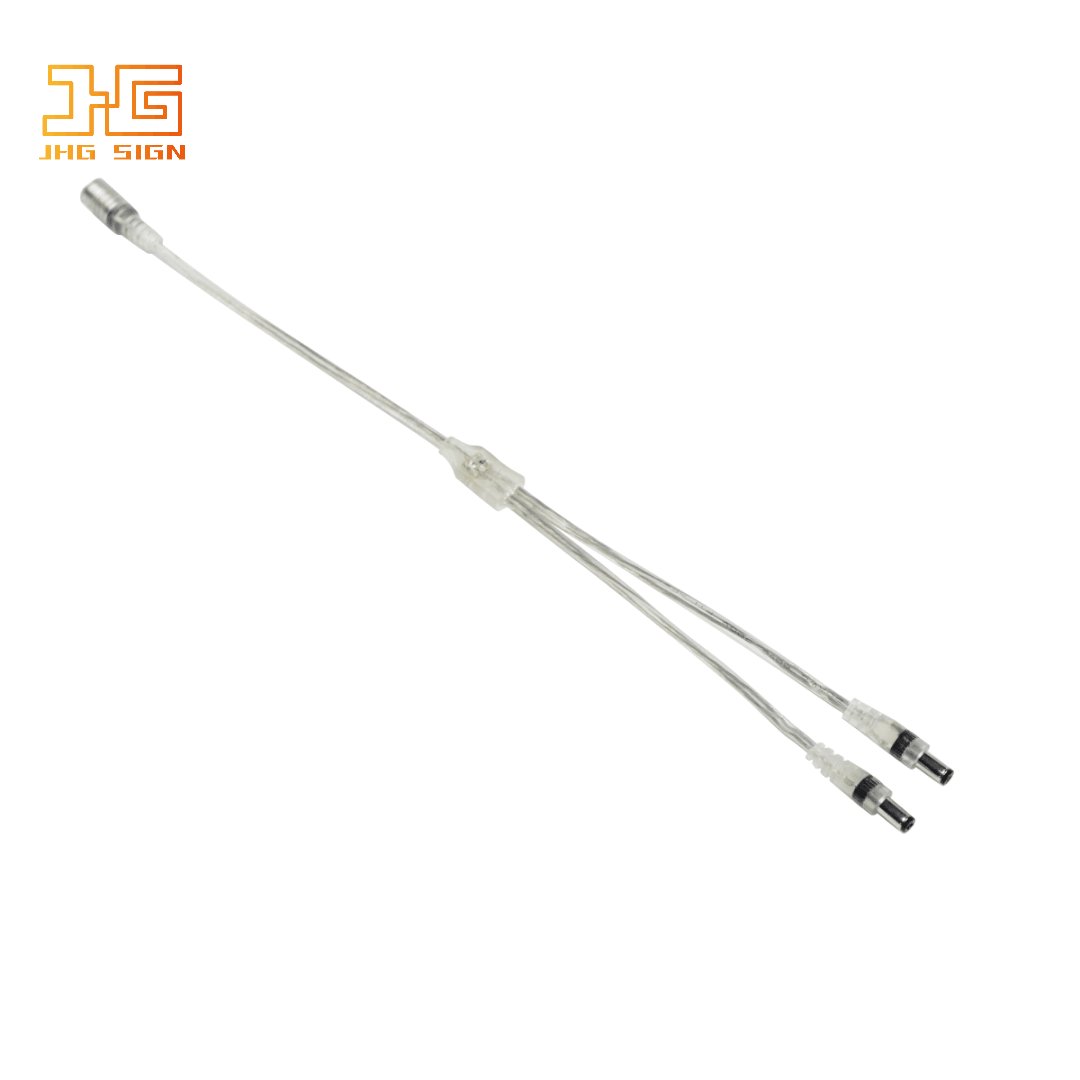 12V DC Power Jack 1 Female To 2 4 Male Spliter Wire