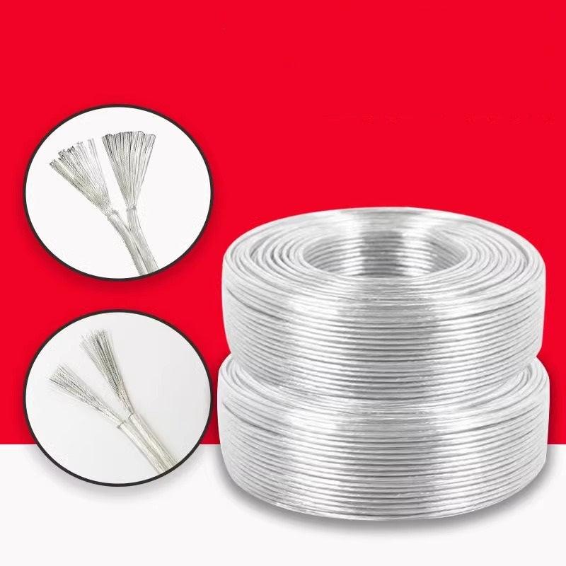 Clear double wires