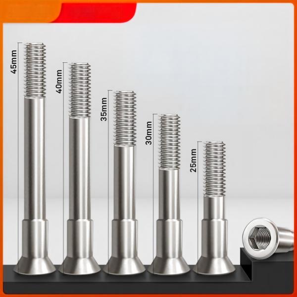 Dual-Purpose Threaded Stud & Nut Set for Acrylic and Back-Lit Sign Letters