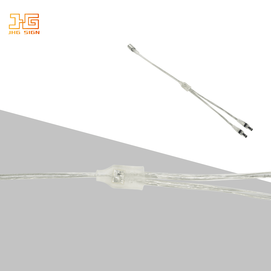 12V DC Power Jack 1 Female To 2 4 Male Spliter Wire