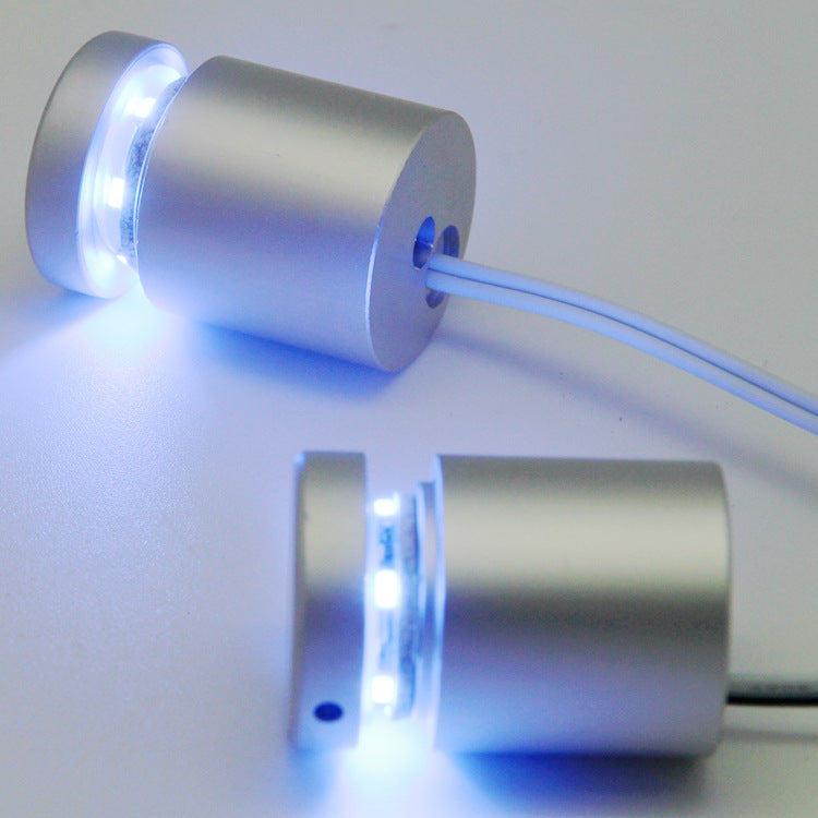 1 Piece LED Standoffs Color-changing Signage White Blue Green