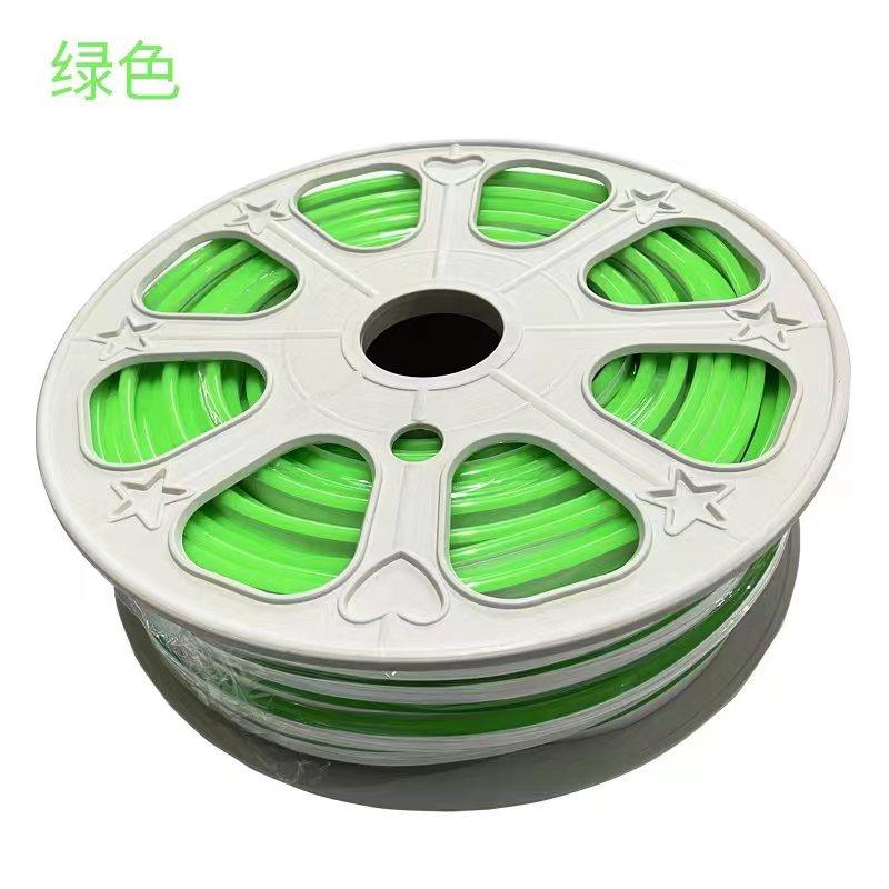 Pure Silicone 6*12mm 8*16mm 1cm/cut Gen1.0 led neon flex tube 50meters/Roll