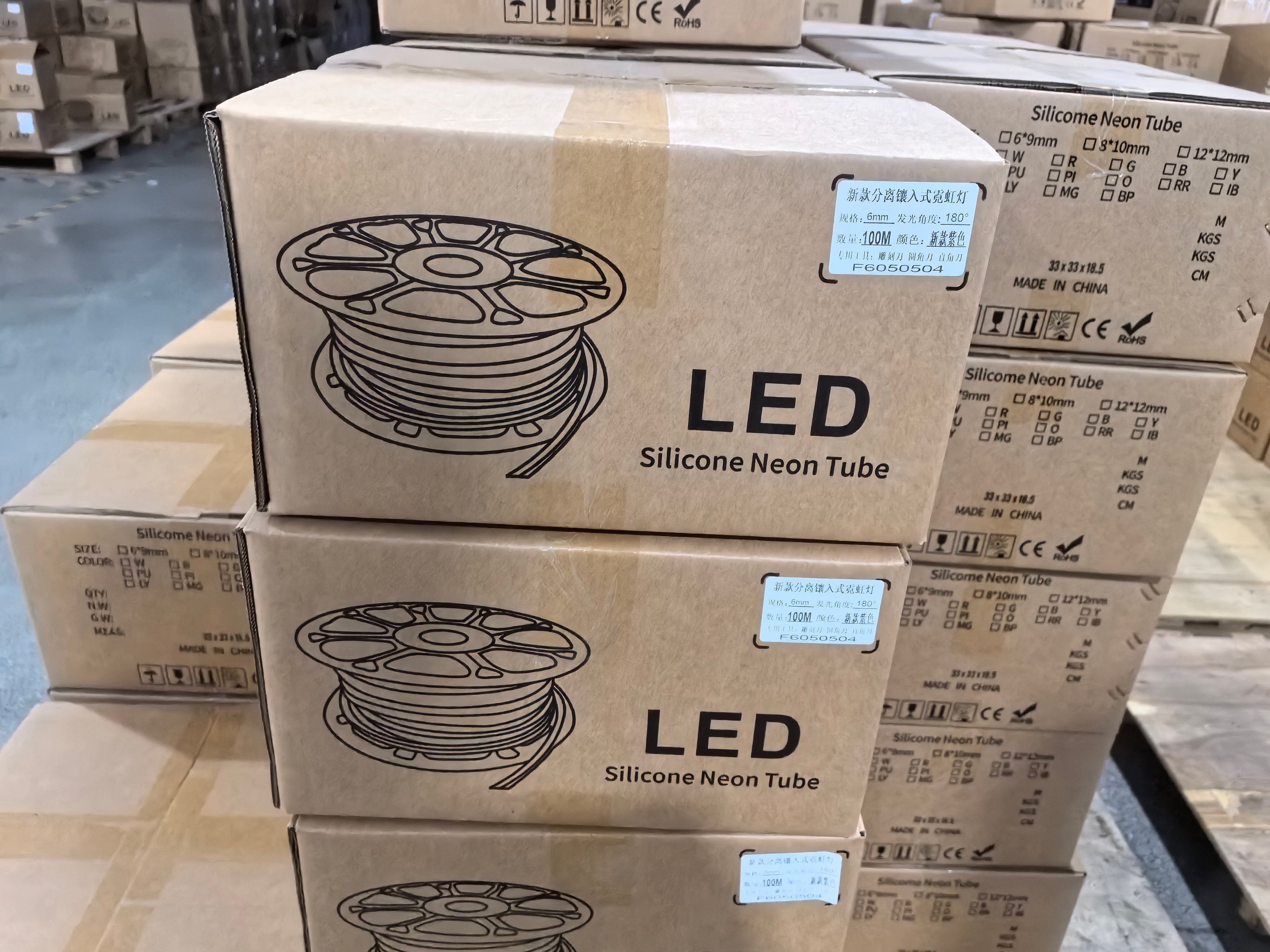 2026 Premium Series Gen 2.0 Split Silicone Neon Tubes for LED Neon Signs | 6mm 8mm 12mm | 50M/Roll