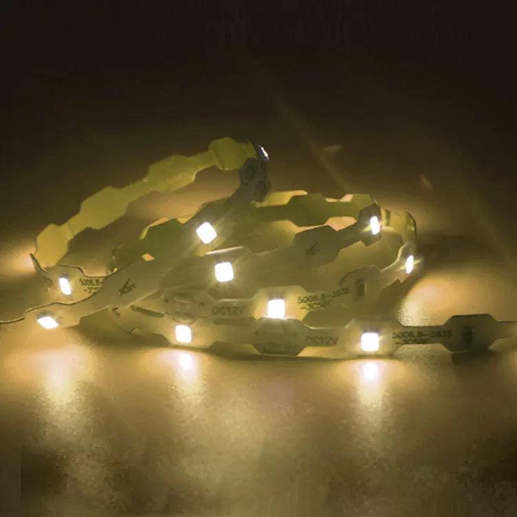 30Leds C7230 Waterproof DC12V  White light strip series IP67