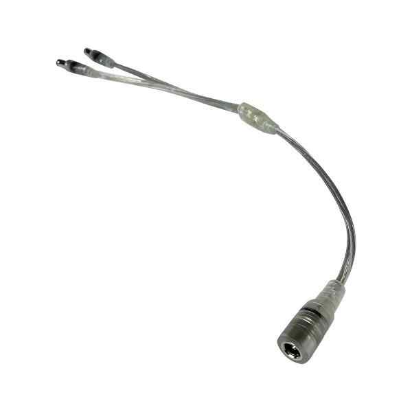 12V DC Power Jack 1 Female To 2 4 Male Spliter Wire