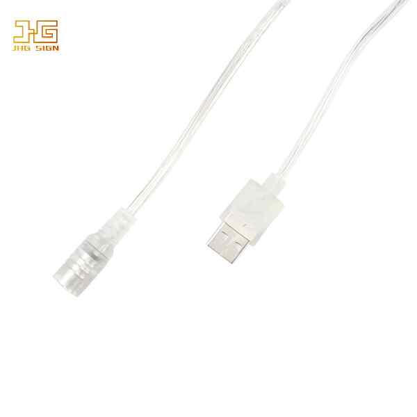 USB cable for 5V LED strips (1m/2m)