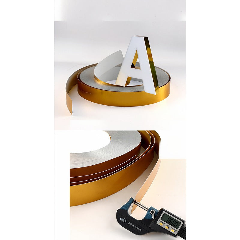 Flat Aluminum Coated Anodized Aluminum Coil For Channel Letter Strips Coil Colorful Aluminum 50Meters