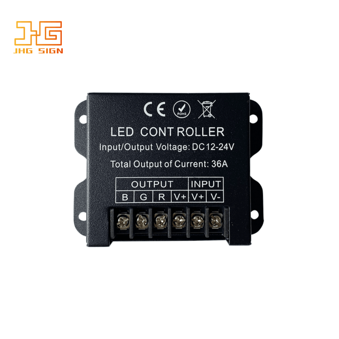 DC 12-24V RGB Led Controller RF 24 Key 16 Color Options