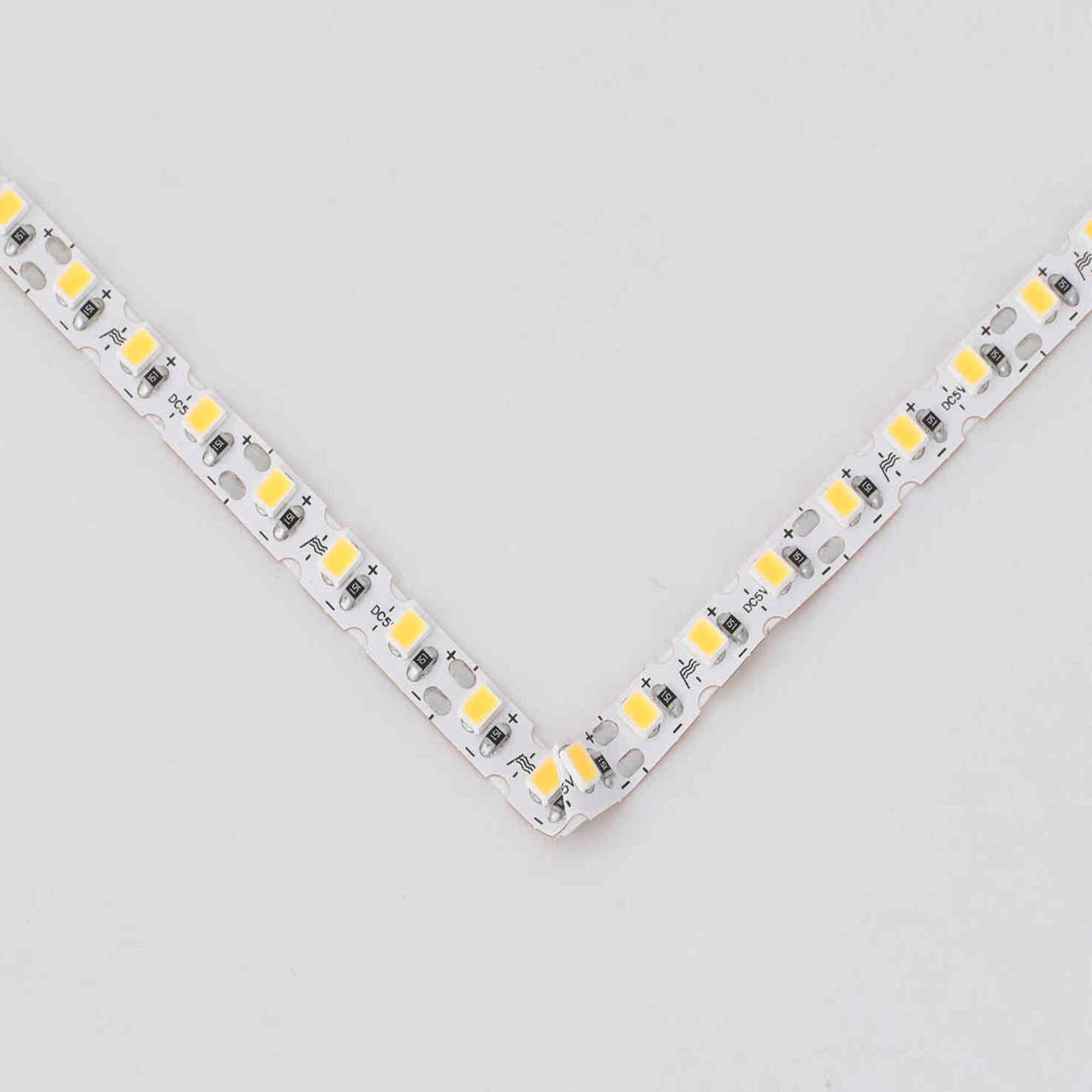 5V 120 LEDs S-Type LED Strip Light 3 LEDs Per Cut 10M Per Roll Flexible S Shape Design