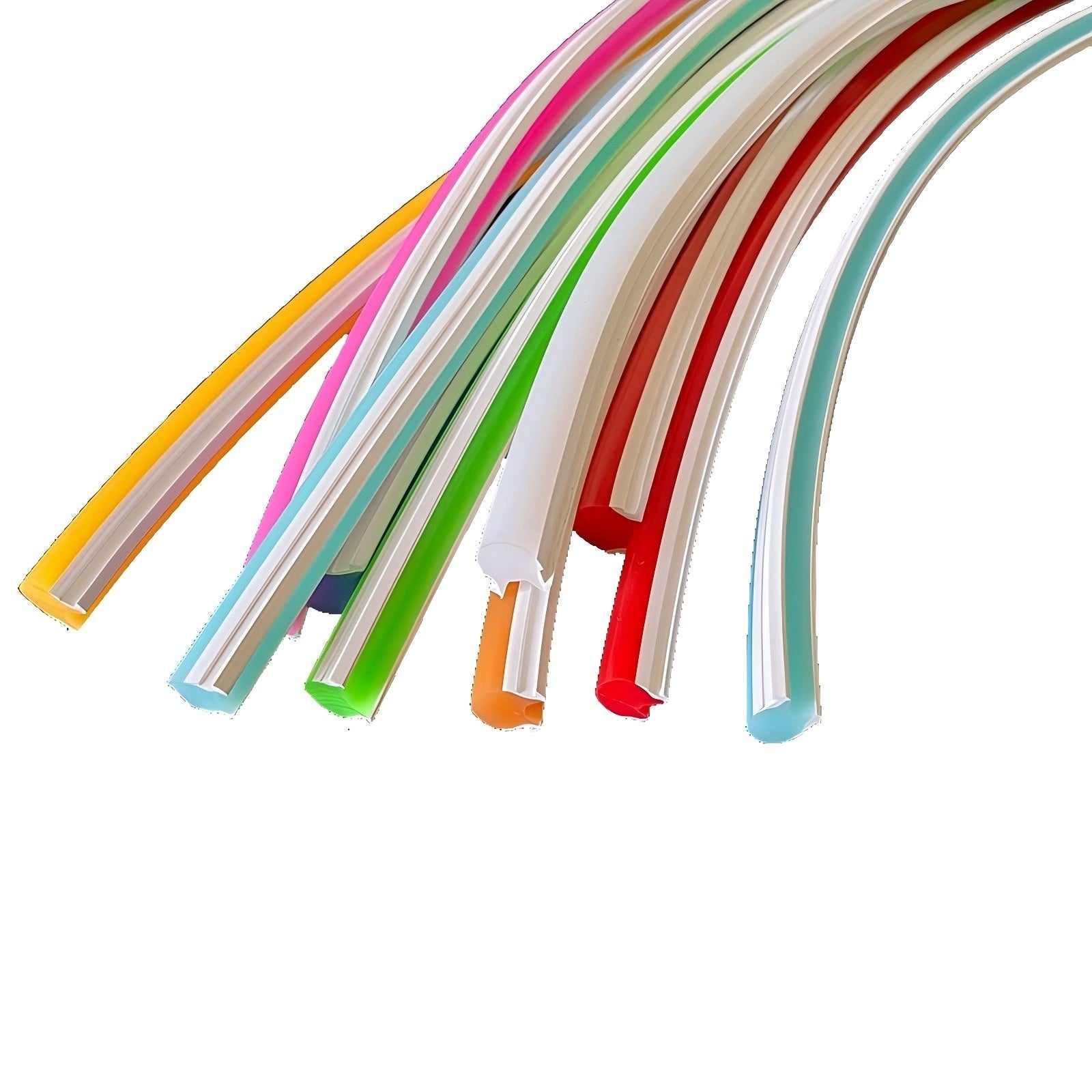 2026 Premium Series Gen 2.0 Split Silicone Neon Tubes for LED Neon Signs | 6mm 8mm 12mm | 50M/Roll