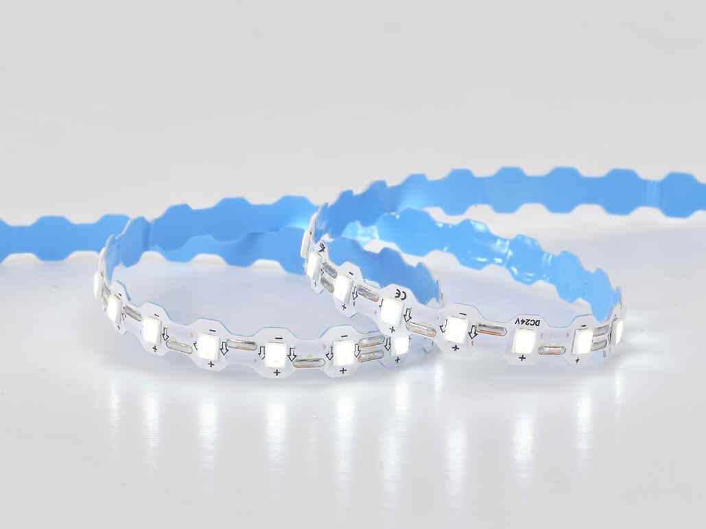 24V NC110 S Shape LED Strip Light Single LED Cut 110 LEDs/m 7mm PCB Designed for Large LED Neon Signs