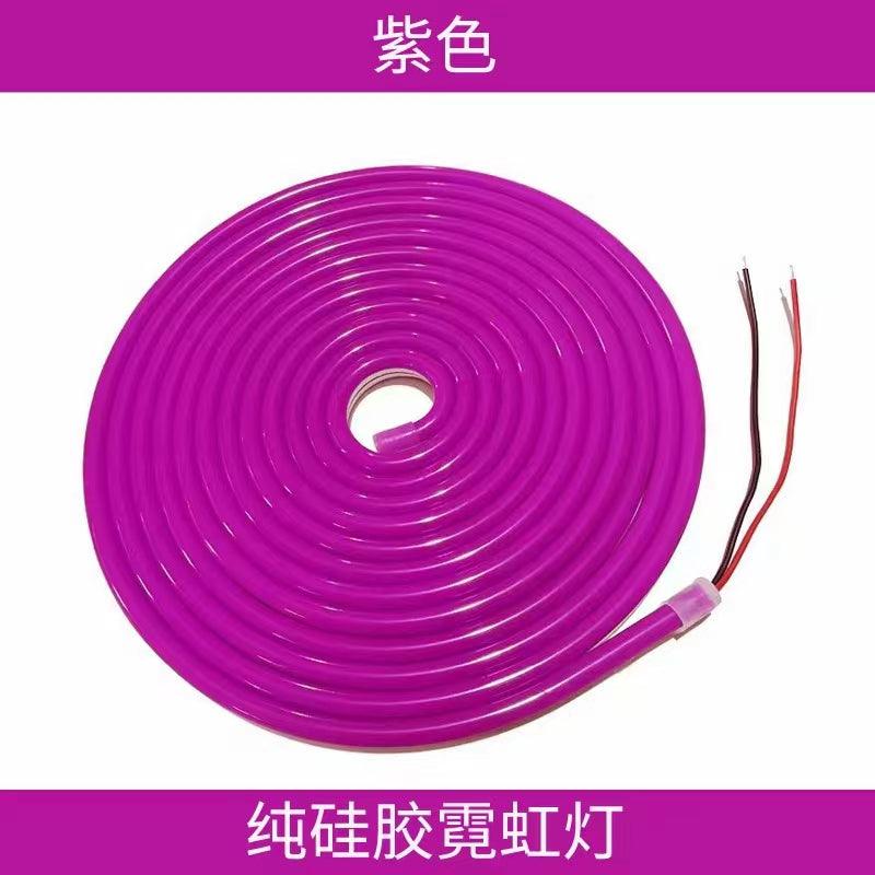 Pure Silicone 6*12mm 8*16mm 1cm/cut Gen1.0 led neon flex tube 5meters/Roll