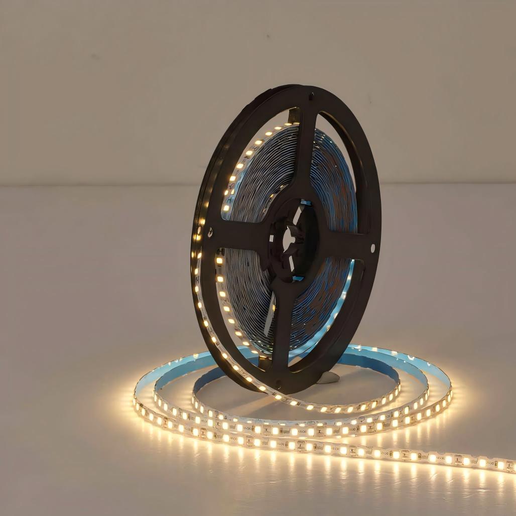 12V S-Type LED Strip Light 120 LEDs/M 3 LEDs Per Cut IP20 Non-Waterproof 10M Per Roll