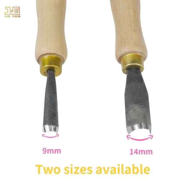 Split Silicone Tube Knife Wooden Handle Hand Tools