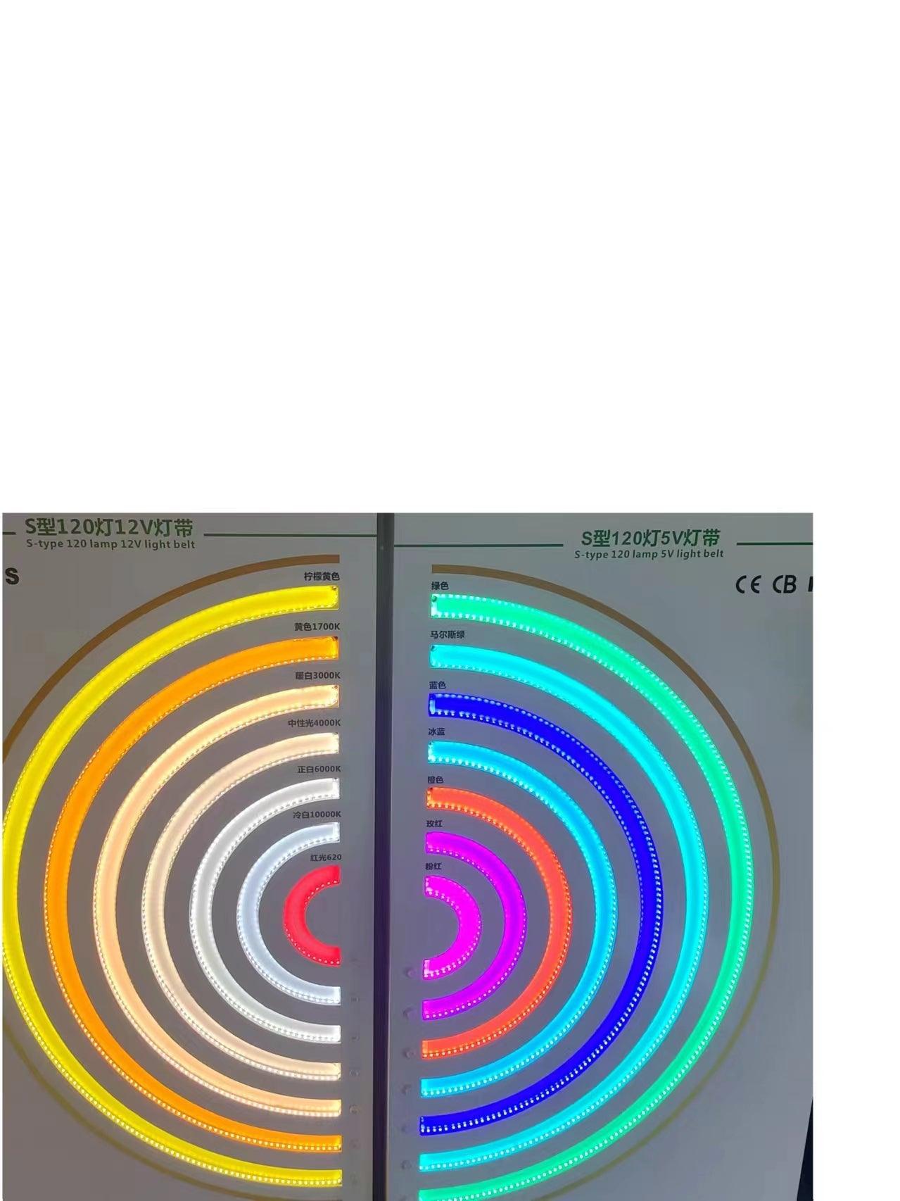 NEW 5V 1cm cut 120 leds strips