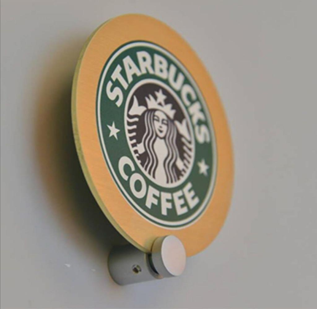Aluminum Wall Mount Side Clips – Drill-Free Oxidized Finish for Clean Signage Fixing