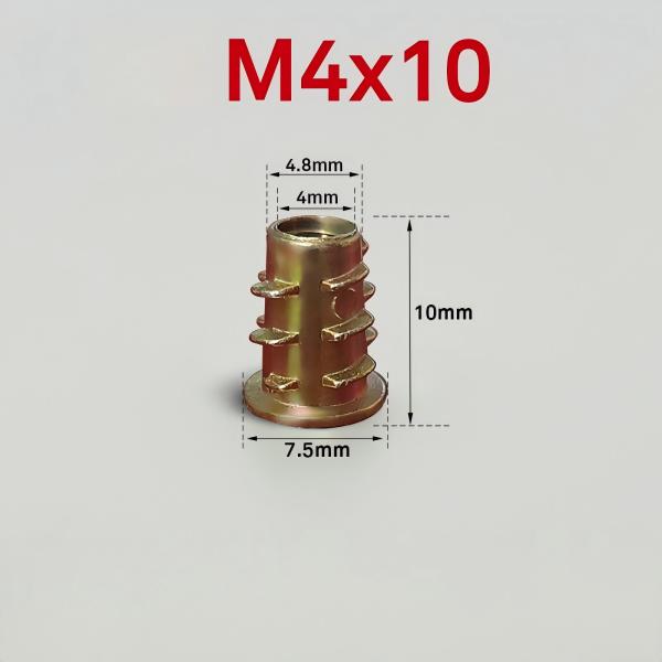 Dual-Purpose Threaded Stud & Nut Set for Acrylic and Back-Lit Sign Letters