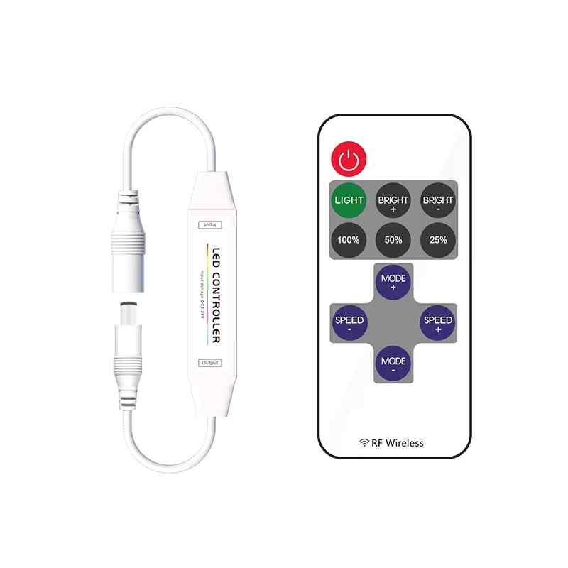 Remote Dimmer DC 12-24V Output 6A  Led Controller