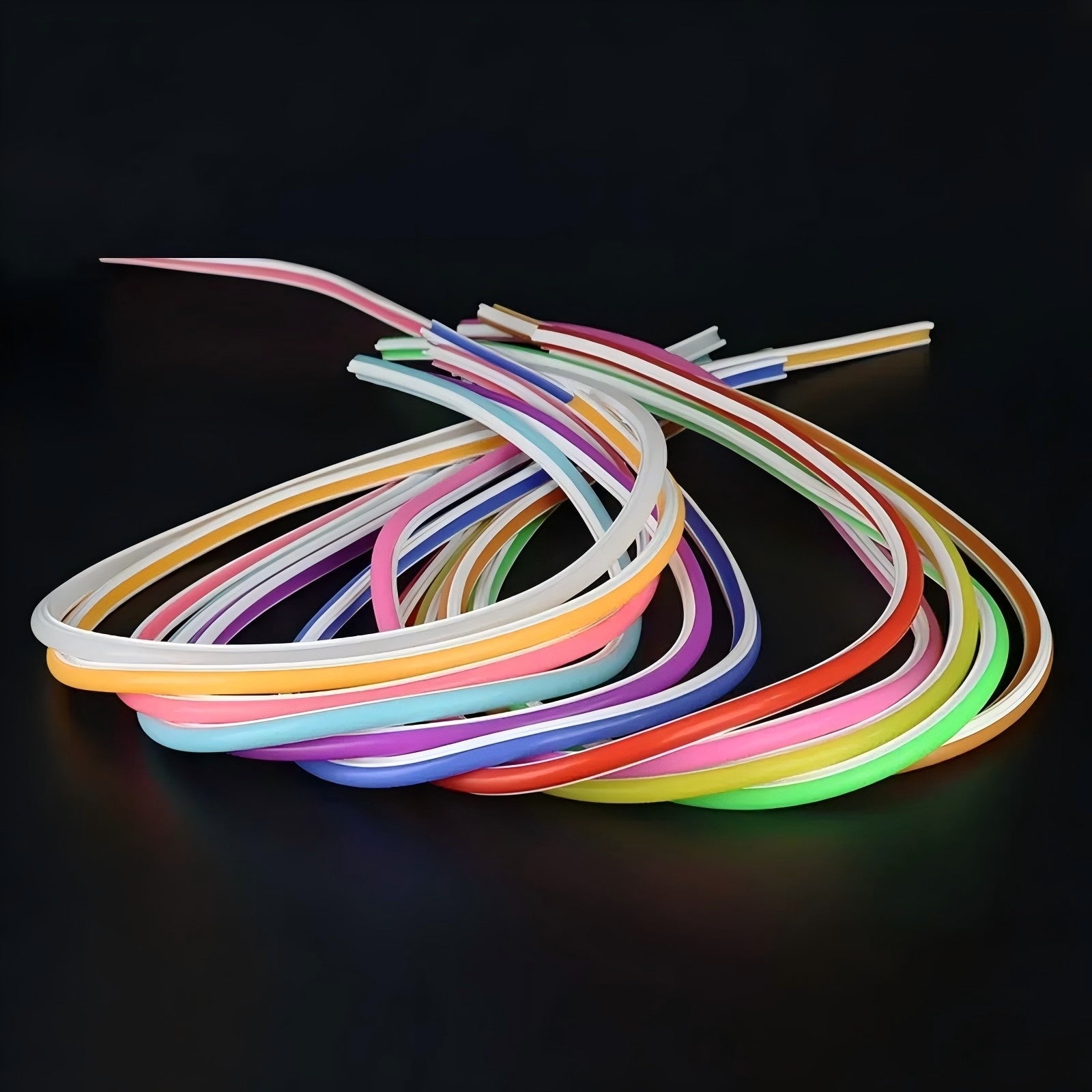 2026 Premium Series Gen 2.0 Split Silicone Neon Tubes for LED Neon Signs | 6mm 8mm 12mm | 50M/Roll