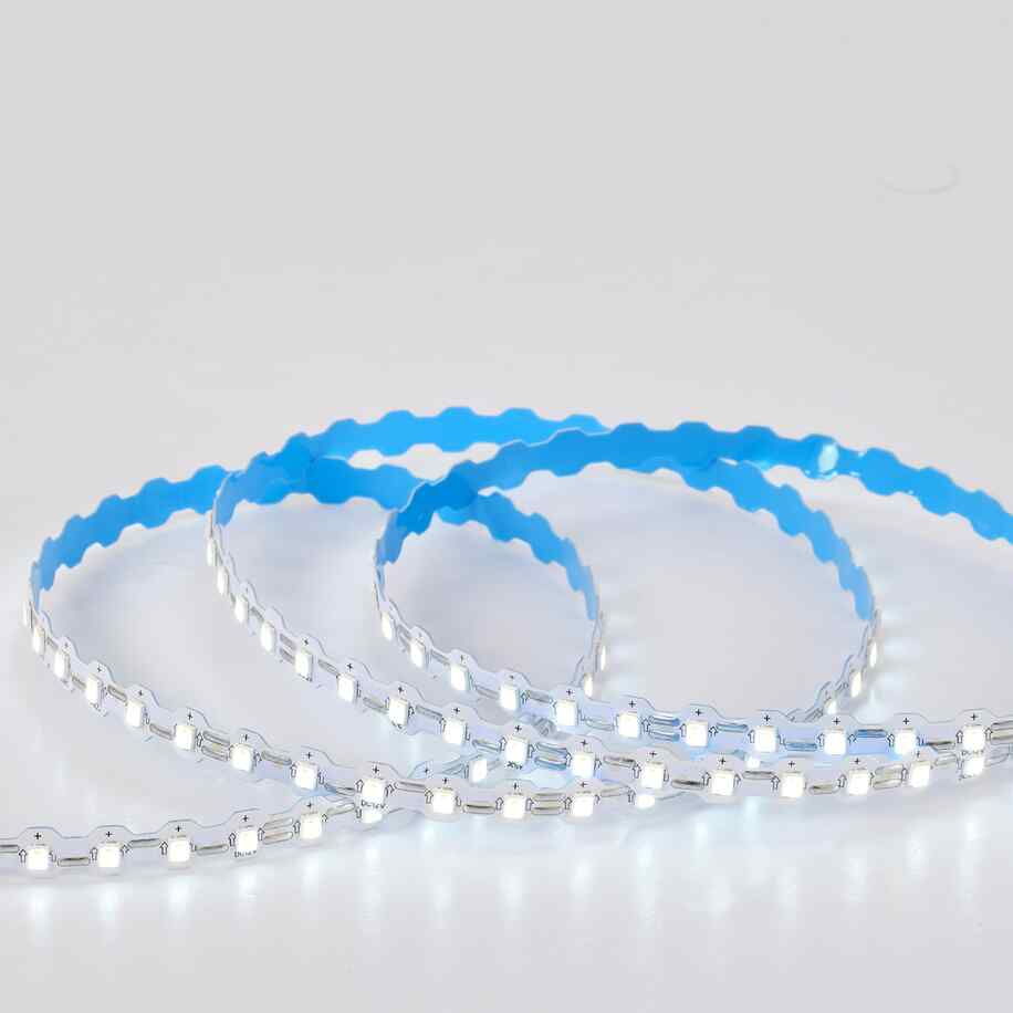 12V NC110 S-Type LED Strip Light 110 LEDs/M 2835 SMD Single LED Cuttable 7mm PCB Flexible S Shape Design