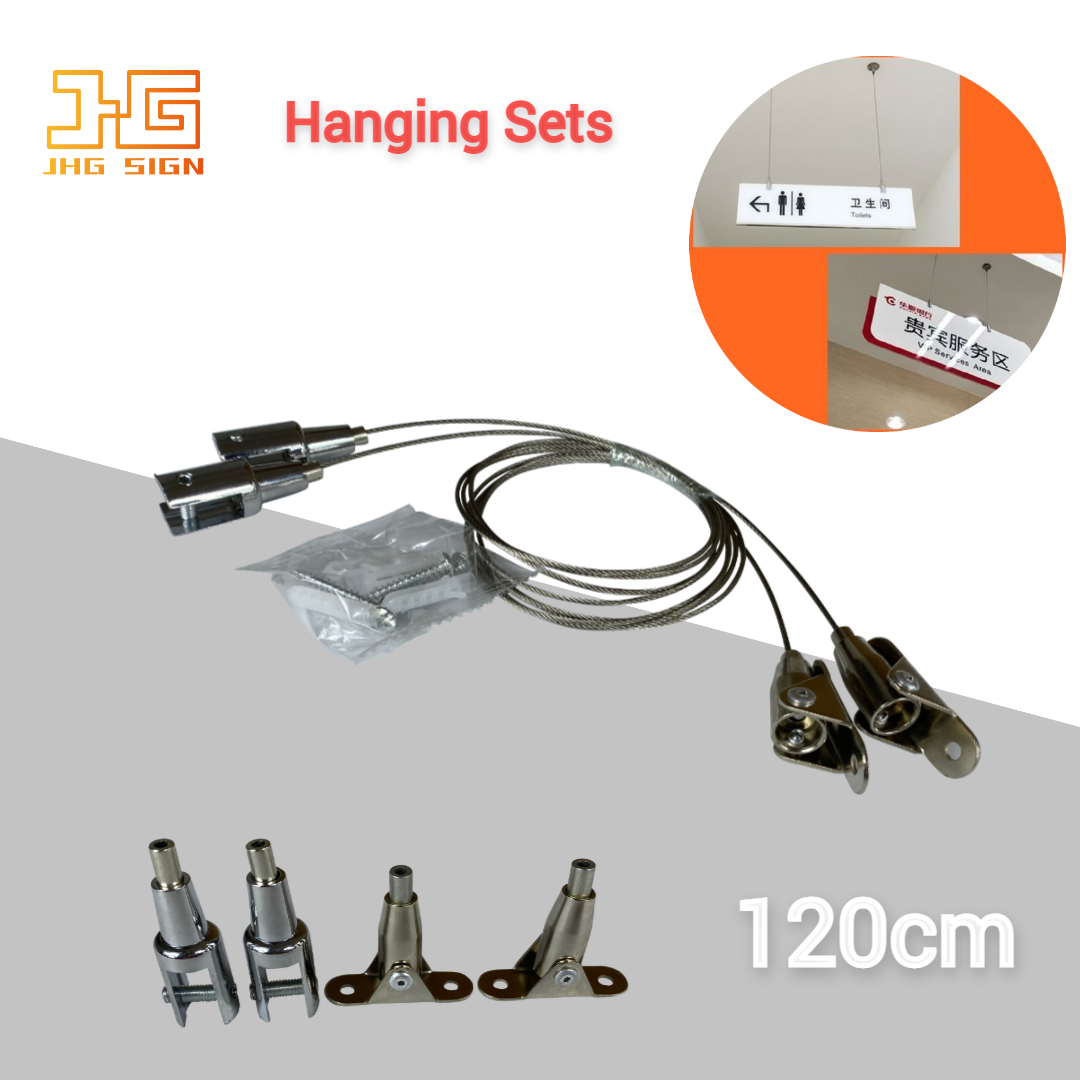 1.2M  Hanging Kit Adjustable Hanger Wire