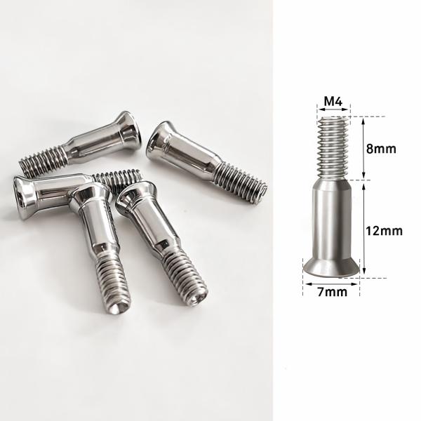 Dual-Purpose Threaded Stud & Nut Set for Acrylic and Back-Lit Sign Letters