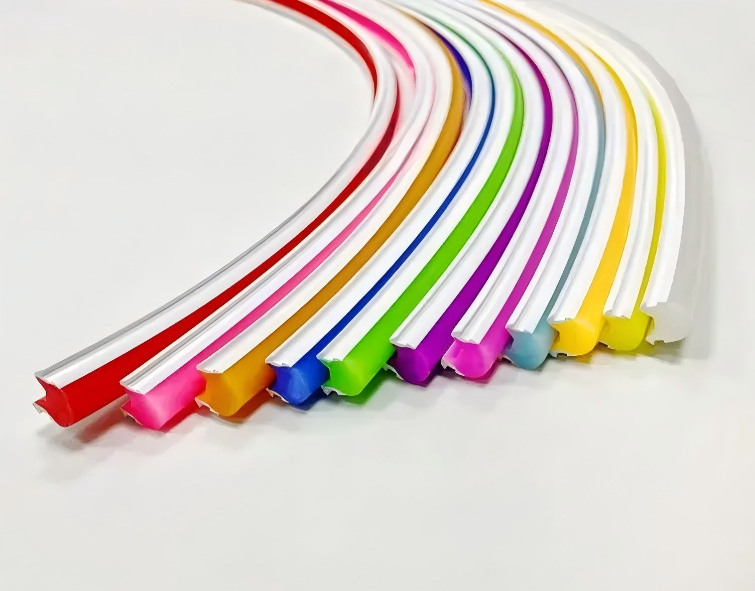 2026 Premium Series Gen 2.0 Split Silicone Neon Tubes for LED Neon Signs | 6mm 8mm 12mm | 50M/Roll