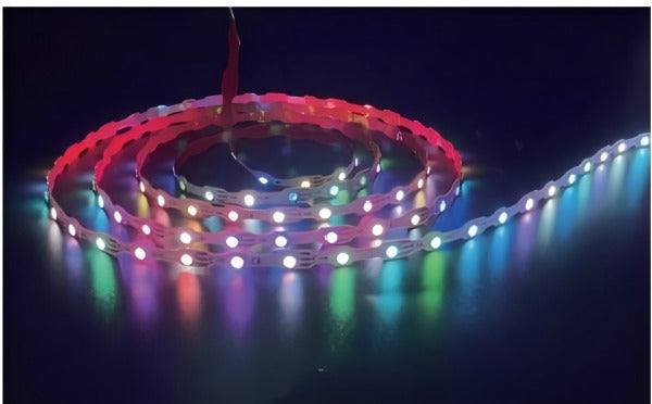 3535 SMD 5V 12V 60leds/Meter 1led/Cut 10Meters/roll Pixel RGB led strips DreamColor Pixel LED Strip Self-Adhesive Bendable
