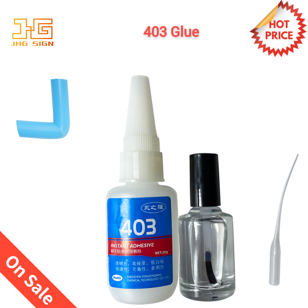 2PCS/SET 403 Super Silicone Glue Instant Adhesive 20G