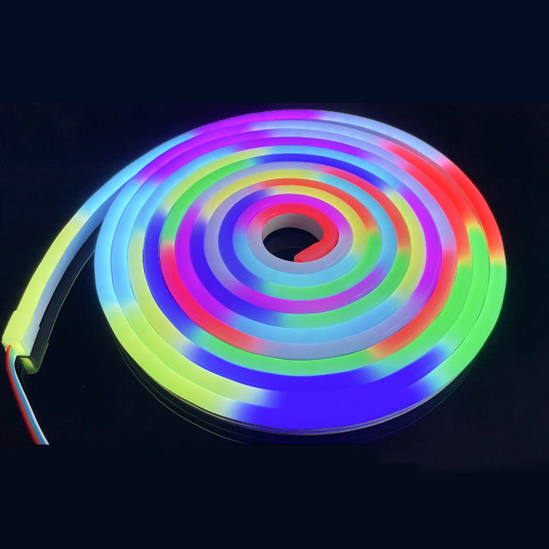 Pure Silicone Pixel 6*12mm Gen1.0 led neon flex tube 5meters/Roll