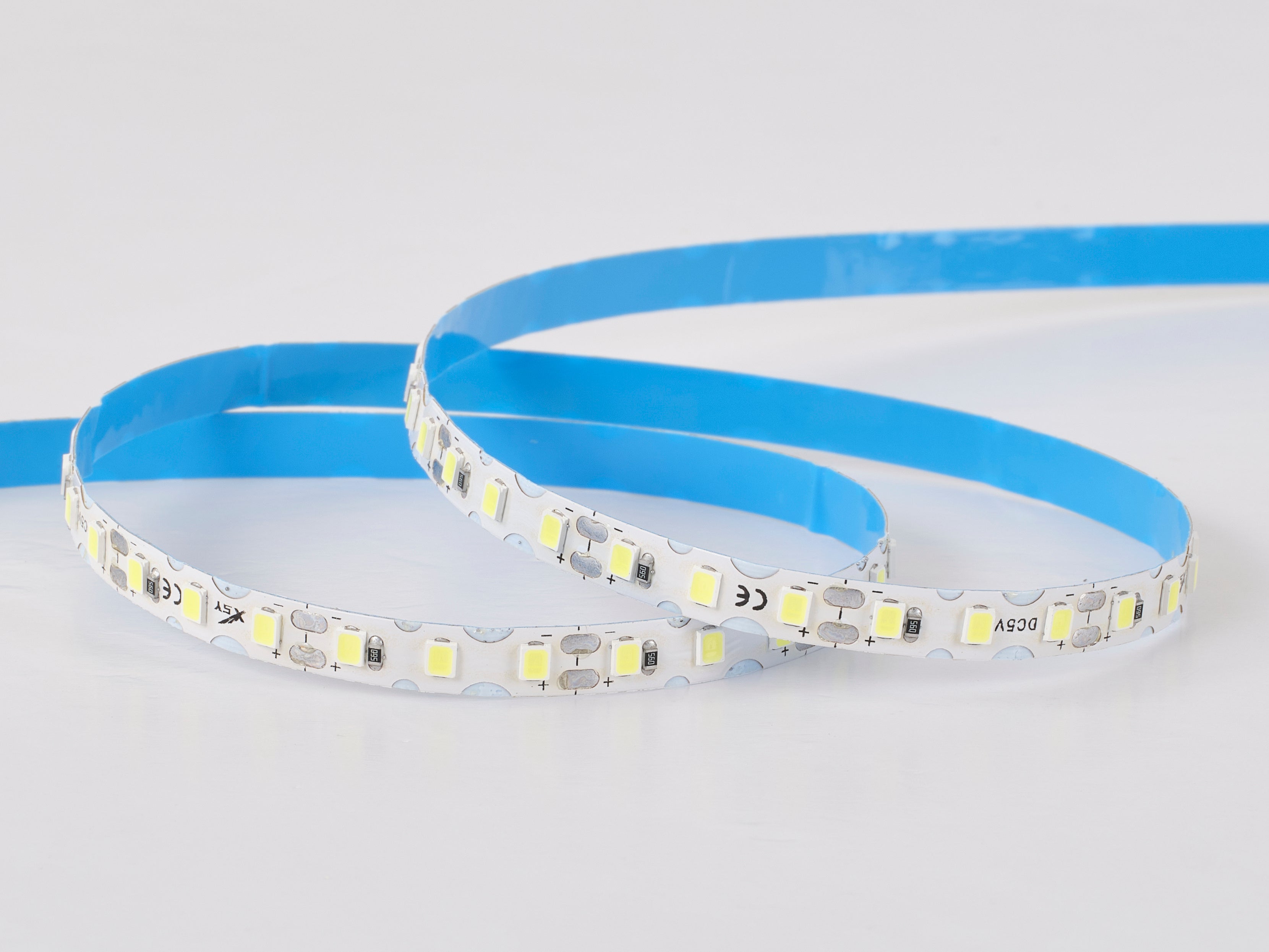 5V S Shape LED Strip Light 120 LEDs per meter • 3 LEDs Per Cut • 50M Per Roll Specially Designed for Split Neon Flex Sign Manufacturing