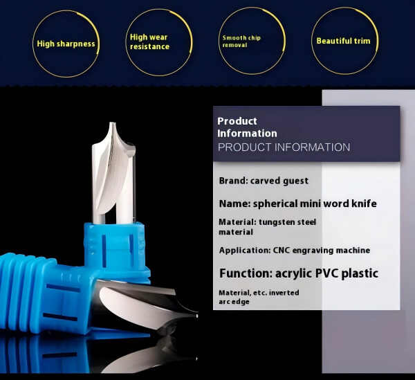 Corner Radius End Mill for acrylic neon letters