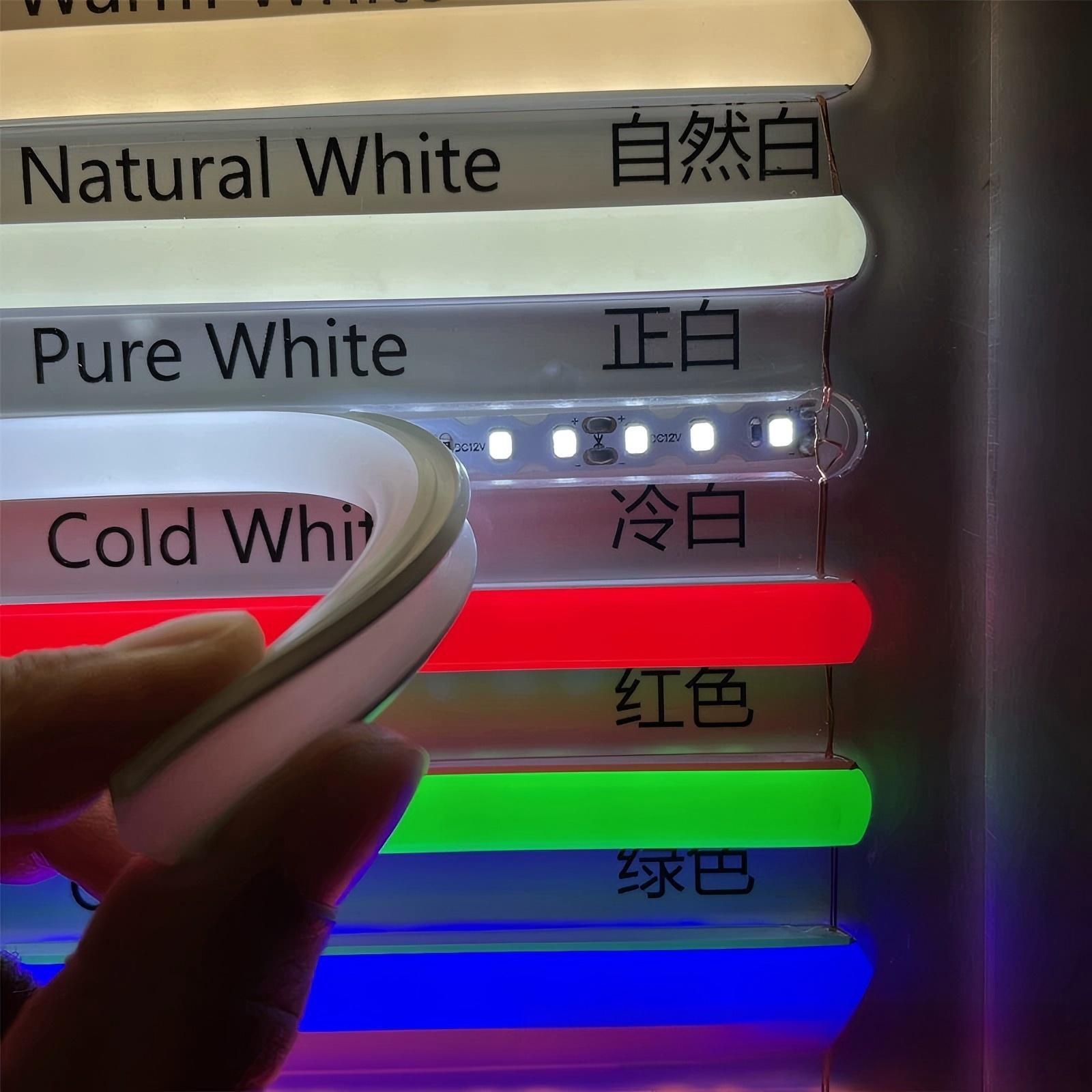 2026 Premium Series Gen 2.0 Split Silicone Neon Tubes for LED Neon Signs | 6mm 8mm 12mm | 50M/Roll