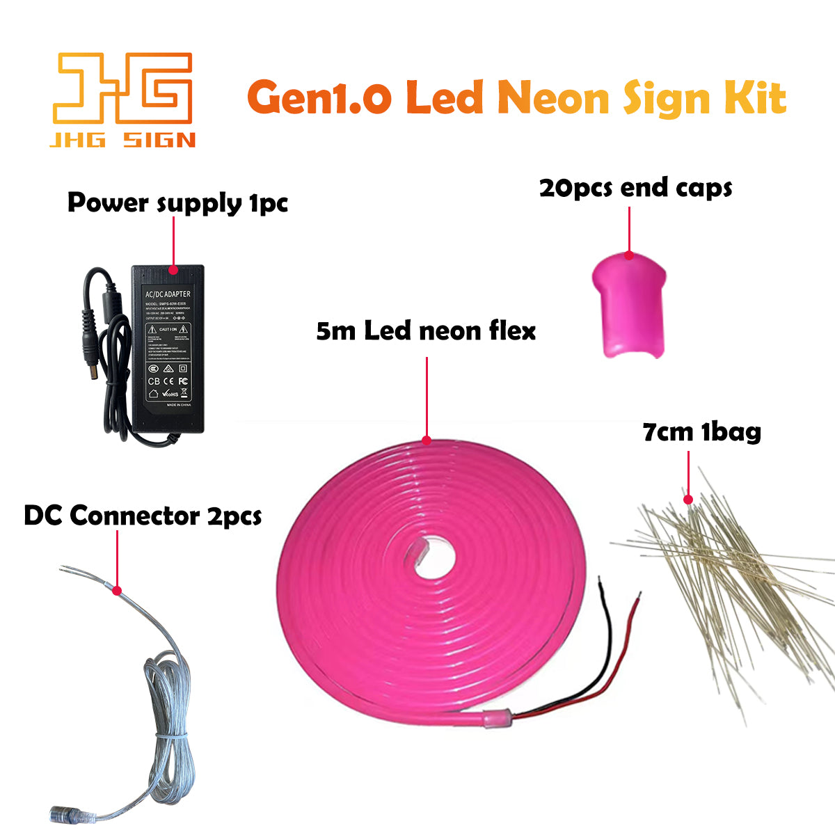 Gen 1.0 Led neon sign Basic Kit