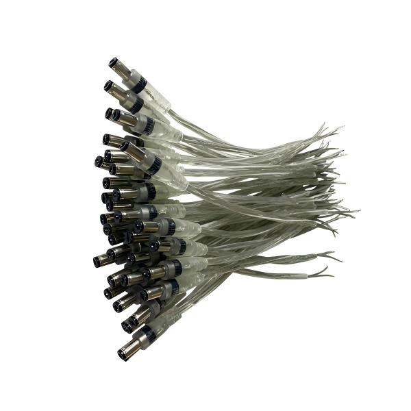 Male Female DC Connector 150mm Length 20AWG