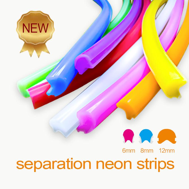Separate Silicone 6/8mm Diffuser Led Neon 2nd Generation Split Flexibl