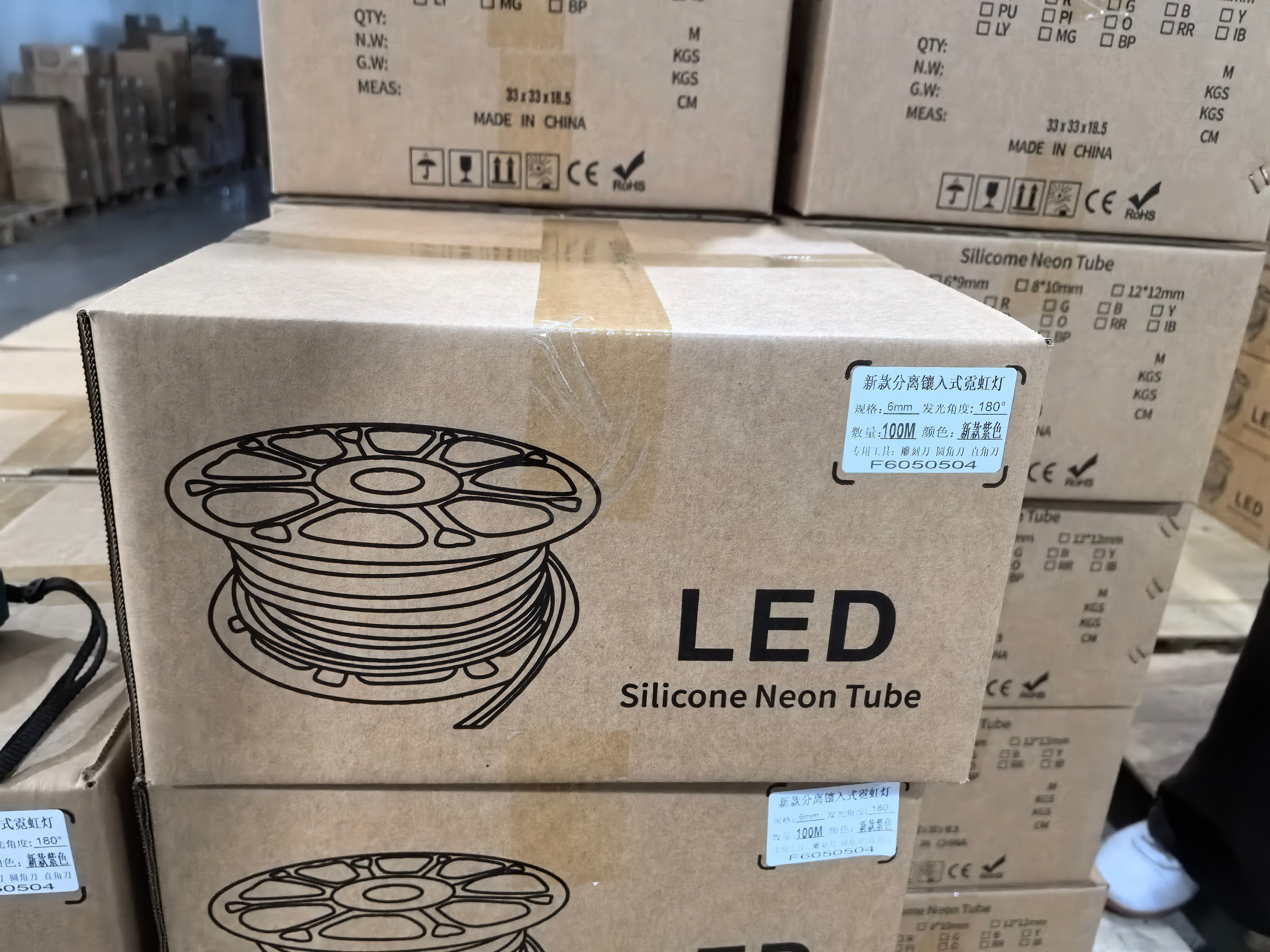 2026 Premium Series Gen 2.0 Split Silicone Neon Tubes for LED Neon Signs | 6mm 8mm 12mm | 50M/Roll