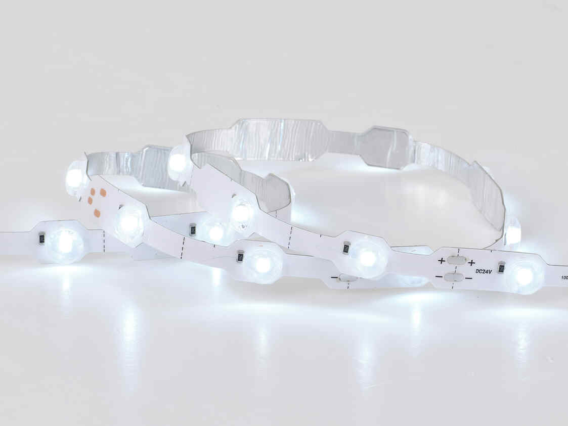 24V CM24 IP65 Rainproof Lens LED Strip Light SMD 2835 Optical Lens Design DC24V Constant Voltage Rainproof Protection Professional Signage & Accent Lighting