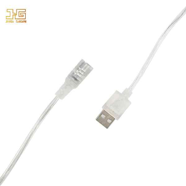 USB cable for 5V LED strips (1m/2m)