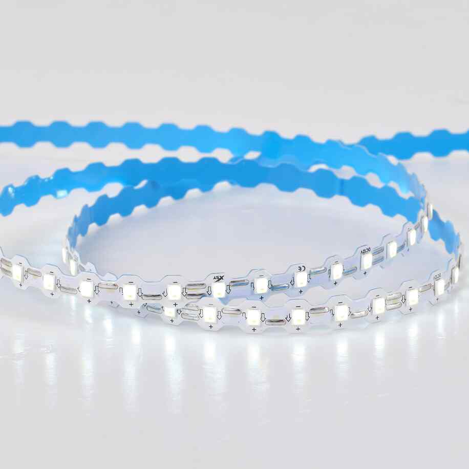 12V NC110 S-Type LED Strip Light 110 LEDs/M 2835 SMD Single LED Cuttable 7mm PCB Flexible S Shape Design