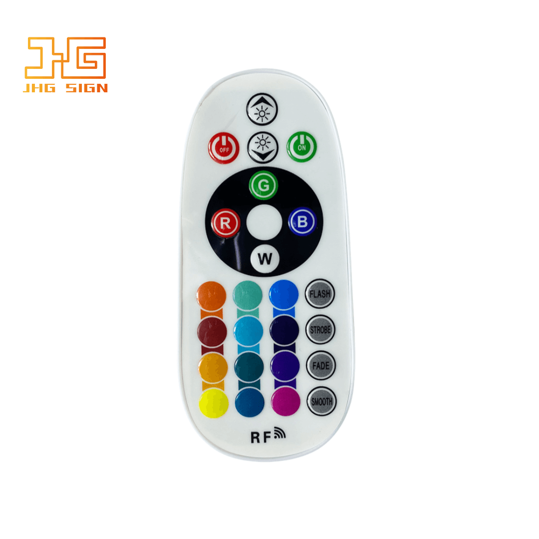 DC 12-24V RGB Led Controller RF 24 Key 16 Color Options