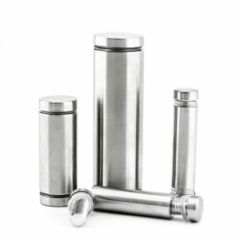 M12 Brushed Stainless Steel Standoff Screws for Acrylic Signs