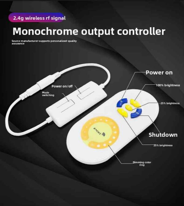 DC 5V 12V 24V LED Dimmer 8A 96W