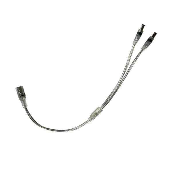 12V DC Power Jack 1 Female To 2 4 Male Spliter Wire