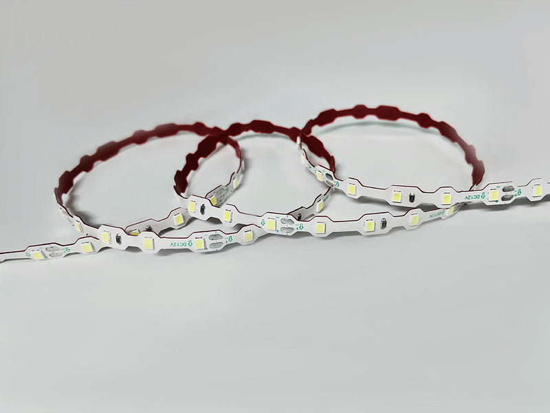 12V D72 S-Type LED Strip 72LED/m 6.6mm 2835 4-LED Cut for Mini & Resin Letters