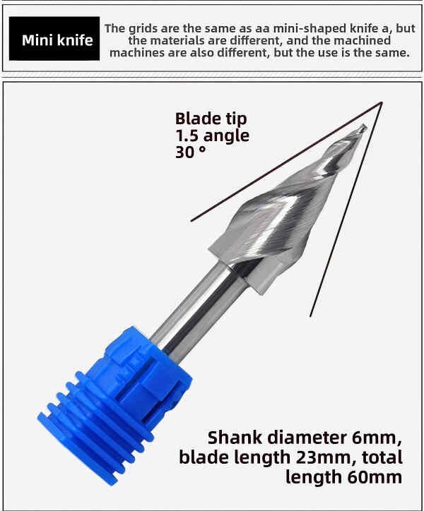 Channel letters Milling cutter