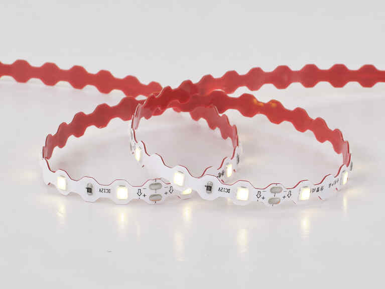 12V C6160T S-Type LED Strip Light 60 LEDs/M SMD 2835 3 LEDs Per Cut Flexible S-Type PCB Professional Signage Lighting
