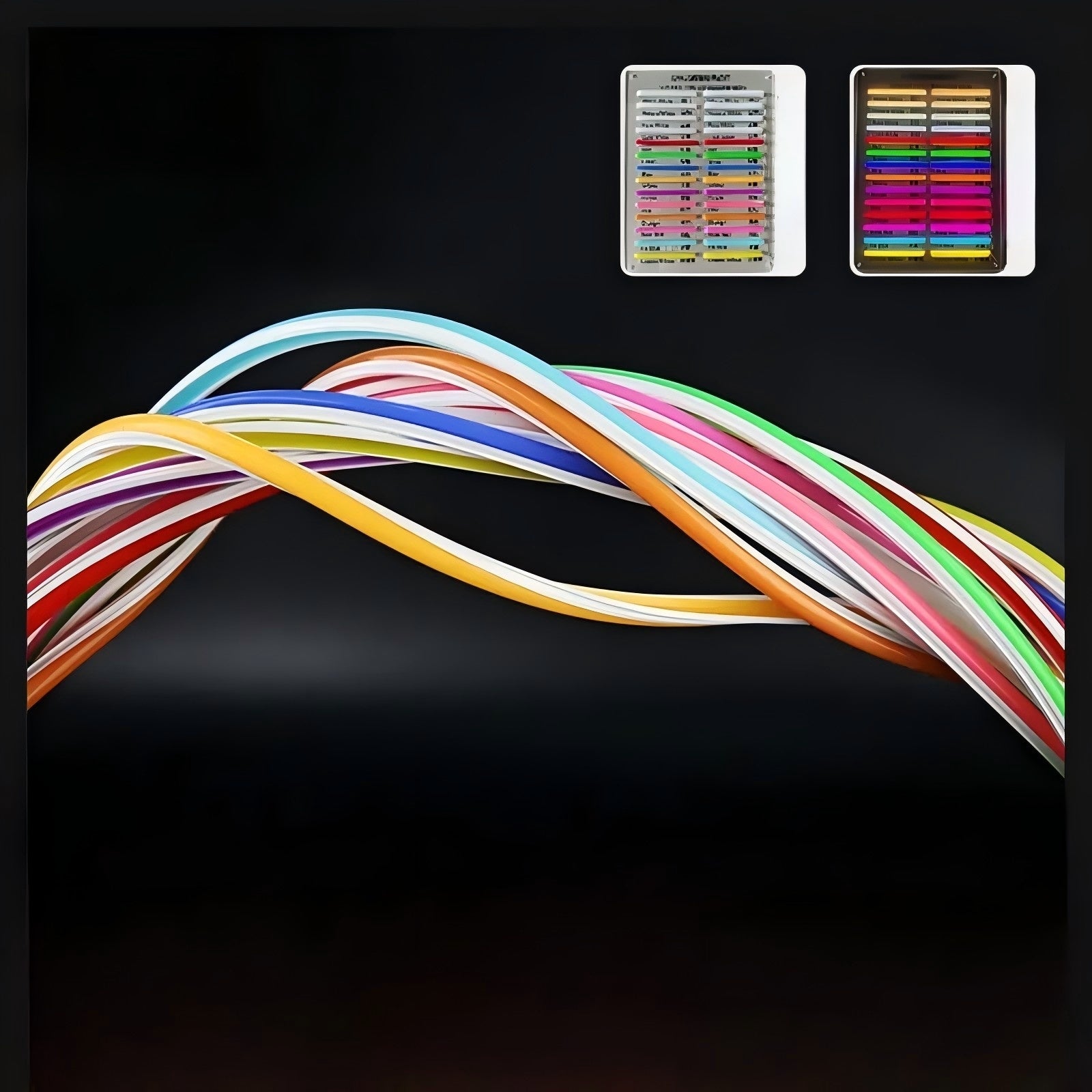 2026 Premium Series Gen 2.0 Split Silicone Neon Tubes for LED Neon Signs | 6mm 8mm 12mm | 50M/Roll